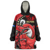 Redcliffe Dolphins Snug Hoodie NAIDOC Indigenous Warrior Spirit