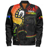 Penrith Panthers Bomber Jacket NAIDOC Indigenous Warrior Spirit