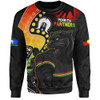 Penrith Panthers Sweatshirt NAIDOC Indigenous Warrior Spirit