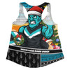 Penrith Panthers Women Racerback Singlet NAIDOC Indigenous Warrior Spirit