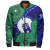 Indigenous Australian Aboriginal Bomber Jacket Shared Journey Spirit And Country