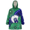 Indigenous Australian Aboriginal Snug Hoodie Shared Journey Spirit And Country