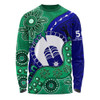 Indigenous Australian Aboriginal Long Sleeve T-shirt Shared Journey Spirit And Country
