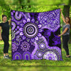 Indigenous Australian Aboriginal Quilt Aboriginal Dot Art Painting Unity Concept