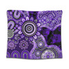 Indigenous Australian Aboriginal Tapestry Aboriginal Dot Art Painting Unity Concept