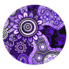 Indigenous Australian Aboriginal Round Rug Aboriginal Dot Art Painting Unity Concept