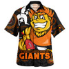GWS GIANTS Hawaiian Shirt NAIDOC Spirit Of Country