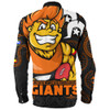 GWS GIANTS Long Sleeve Shirt NAIDOC Spirit Of Country