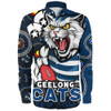 Geelong Cats Long Sleeve Shirt NAIDOC Spirit Of Country