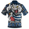 Geelong Cats Zip Polo Shirt NAIDOC Spirit Of Country