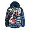 Geelong Cats Hooded Padded Jacket NAIDOC Spirit Of Country