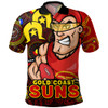 Gold Coast SUNS Polo Shirt NAIDOC Spirit Of Country