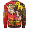 Gold Coast SUNS Sweatshirt NAIDOC Spirit Of Country