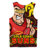 Gold Coast SUNS Men Singlet NAIDOC Spirit Of Country