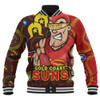 Gold Coast SUNS Baseball Jacket NAIDOC Spirit Of Country