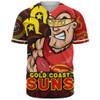 Gold Coast SUNS Baseball Shirt NAIDOC Spirit Of Country