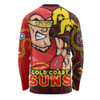 Gold Coast SUNS Long Sleeve T-shirt NAIDOC Spirit Of Country