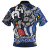 North Melbourne Zip Polo Shirt NAIDOC Spirit Of Country