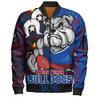Western Bulldogs Bomber Jacket NAIDOC Spirit Of Country