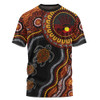 Indigenous Australian Aboriginal T-Shirt Hand Of The Land Heart Of The Sea