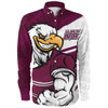 Manly Warringah Sea Eagles Long Sleeve Shirt Defend The Pride