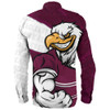 Manly Warringah Sea Eagles Long Sleeve Shirt Defend The Pride