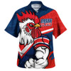Sydney Roosters Hawaiian Shirt Defend The Pride