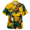 Aussie Wallabies Hawaiian Shirt Wallabies Kangaroo Power Rugby