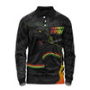 Penrith Panthers Long Sleeve Polo Shirt Defend The Pride
