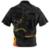 Penrith Panthers Zip Polo Shirt Defend The Pride
