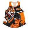 Wests Tigers Women Racerback Singlet Defend The Pride