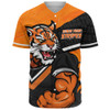Wests Tigers Baseball Shirt Defend The Pride