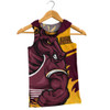 Brisbane Broncos Men Singlet Defend The Pride
