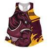 Brisbane Broncos Women Racerback Singlet Defend The Pride