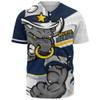 North Queensland Cowboys Baseball Shirt Defend The Pride