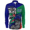 New Zealand Warriors Long Sleeve Shirt Defend The Pride