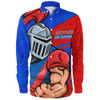 Newcastle Knights Long Sleeve Shirt Defend The Pride