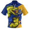 Parramatta Eels Zip Polo Shirt Defend The Pride