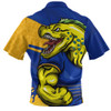 Parramatta Eels Zip Polo Shirt Defend The Pride