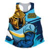 Gold Coast Titans Women Racerback Singlet Defend The Pride