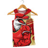 Redcliffe Dolphins Men Singlet Defend The Pride