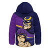 Melbourne Storm Hooded Padded Jacket Defend The Pride