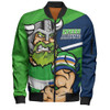 Canberra Raiders Bomber Jacket Defend The Pride