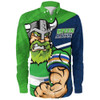 Canberra Raiders Long Sleeve Shirt Defend The Pride