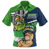 Canberra Raiders Zip Polo Shirt Defend The Pride