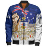 Australia Bomber Jacket Australia Power Pride And Heritage Crest