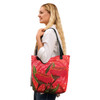 Indigenous Australian Aboriginal Tote Bag Crimson Blooming Gum