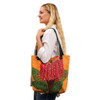 Indigenous Australian Aboriginal Tote Bag Flame Of Banksia