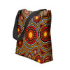 Indigenous Australian Aboriginal Tote Bag Sacred Circles Of The Outback
