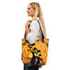 Indigenous Australian Aboriginal Tote Bag Sunrise Over Baobab Country